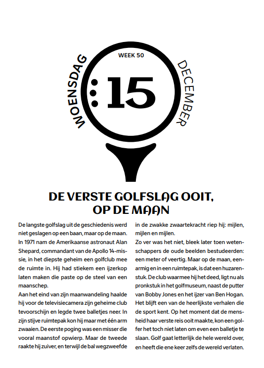 Kalenderblad woensdag 15 december 2027